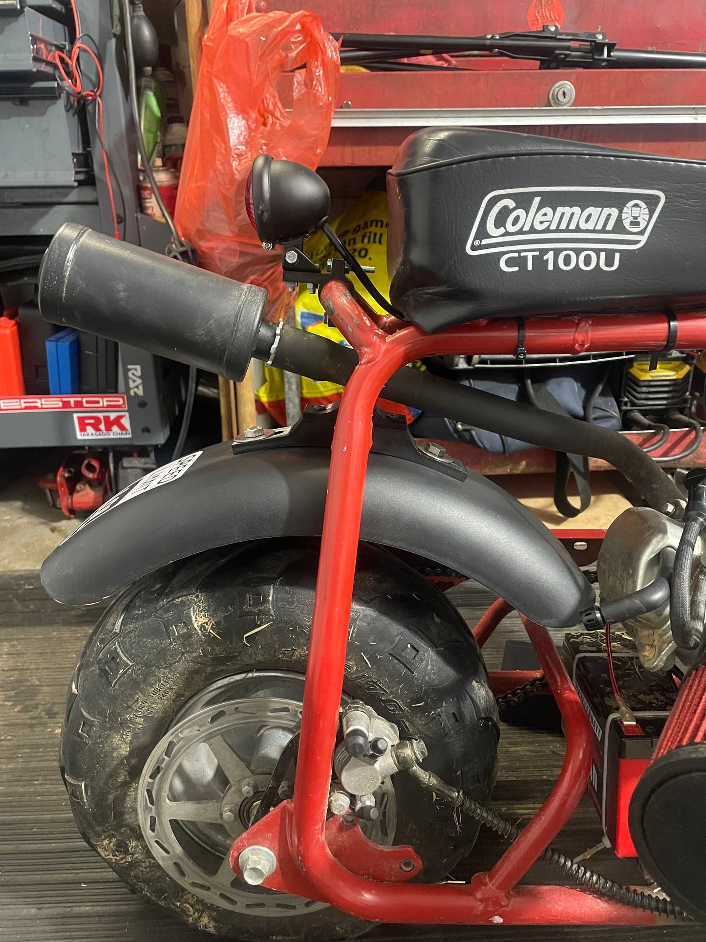 CT100U Rear Fender Mount Fix Kit