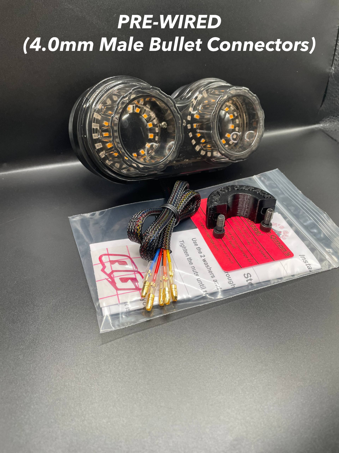 Dual Pod Tube Mount Taillight Kit
