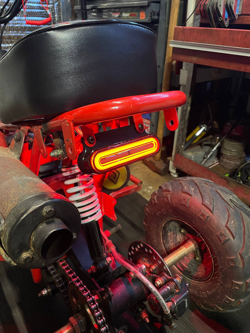 Mini Quad Oval Taillight Kit
