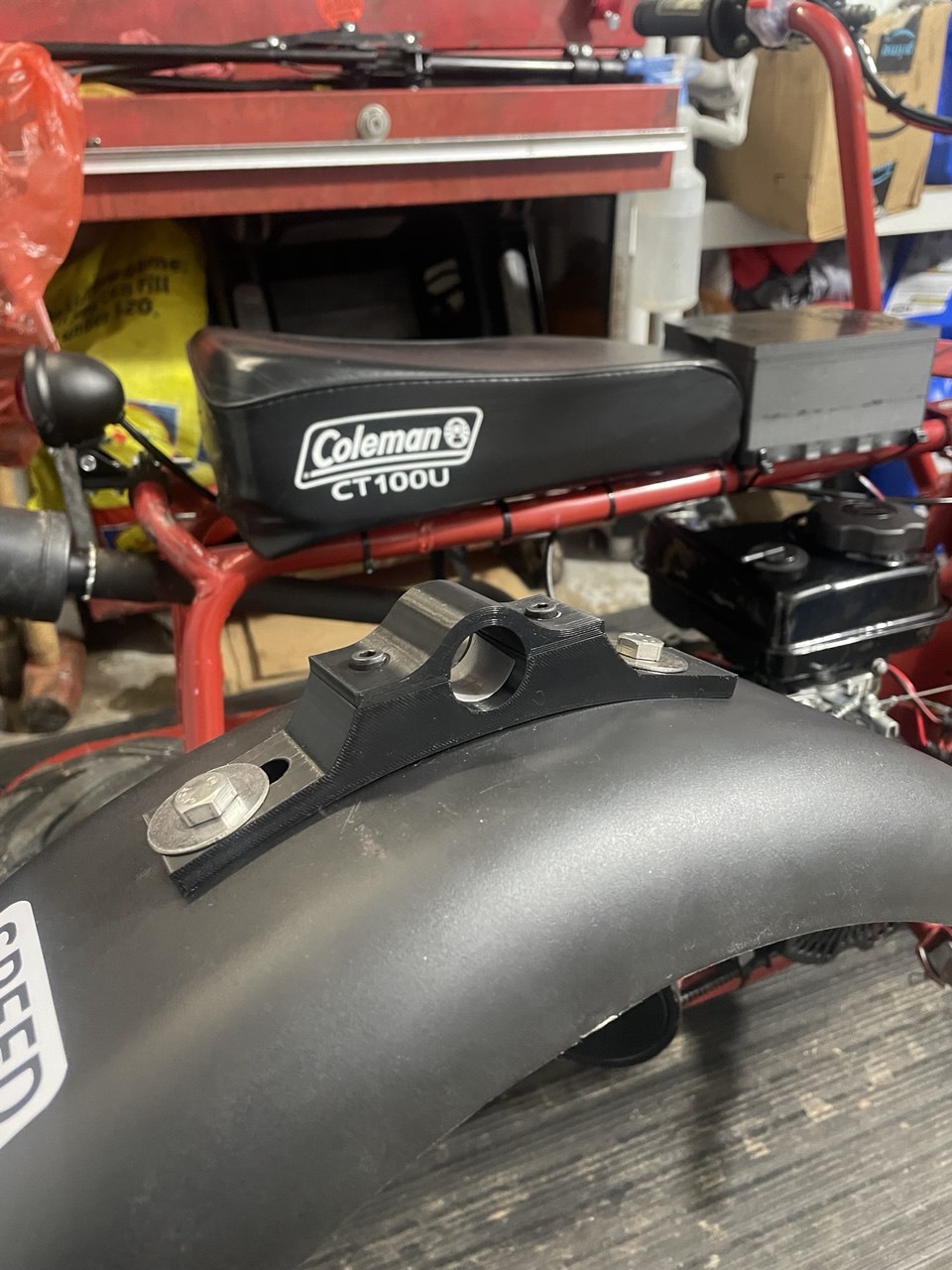 CT100U Rear Fender Mount Fix Kit